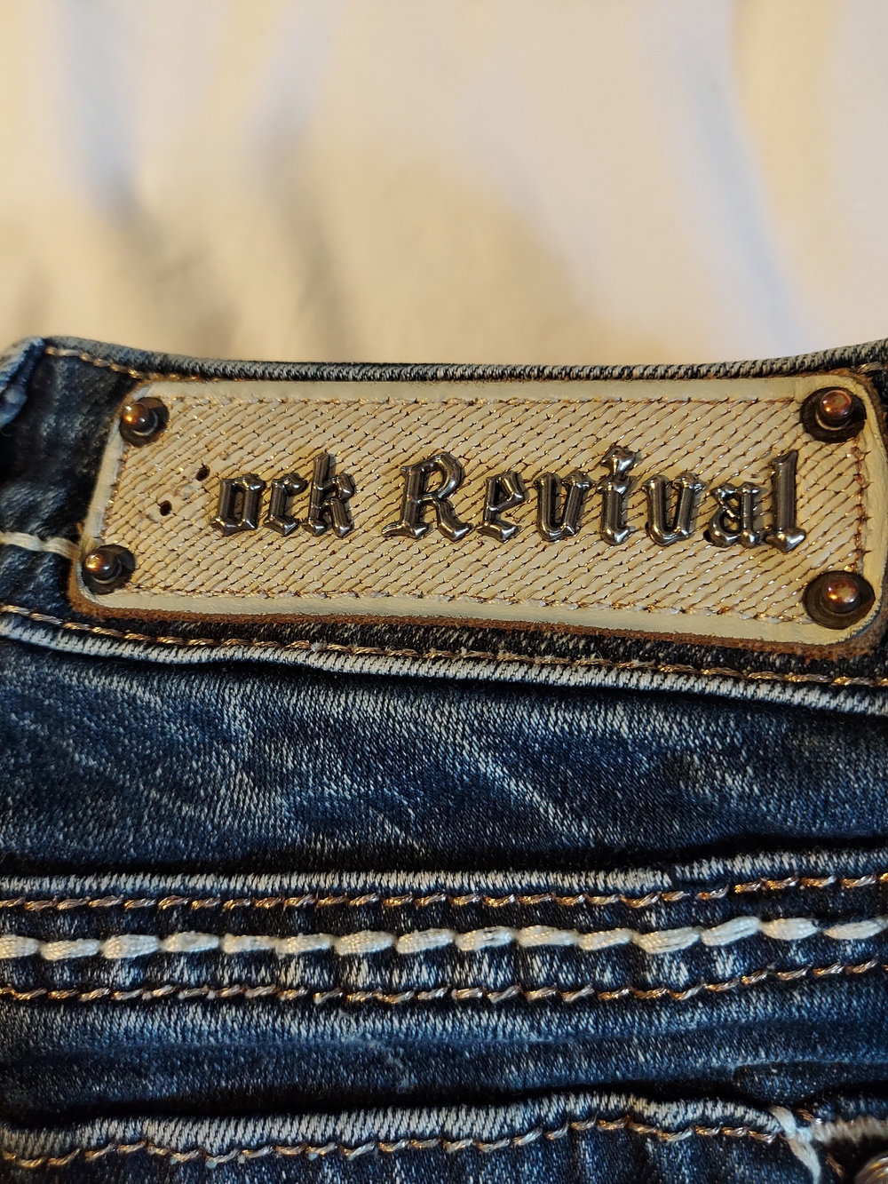 Rock Revival Kai Bootcut Stretch Jeans E8322B60L Size 27 - Picture 11 of 12